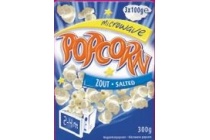 magnetron popcorn zout