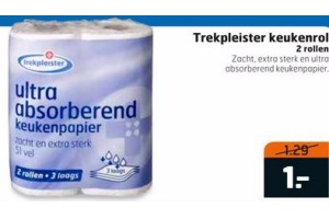 trekpleister keukenrol