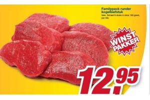 familypack runder kogelbiefstuk