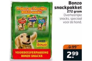 bonzo snackpakket