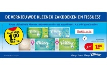 hele kleenex zakdoeken en tissues assortiment