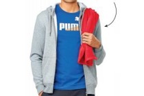 puma vest met capuchon