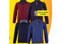 mainstream sweater en sweatvest