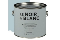 le noir en amp blanc muurverf