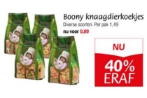 boony knaagdierkoekjes