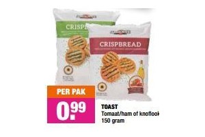 crispbread toast