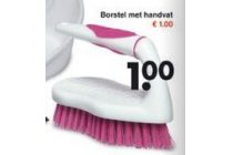 borstel met handvat