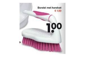 borstel met handvat