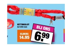 kettingslot
