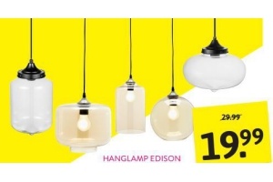 Mislukking planter Verlaten Hanglamp Edison €19,99 - Beste.nl