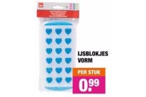 ijsblokjesvorm
