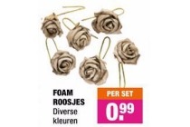 foam roosjes