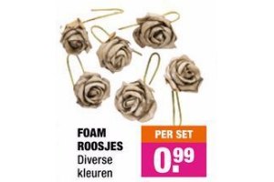 foam roosjes