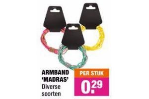 armband madras