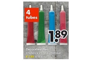 decoratiestiften