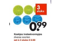 koekjes insteekvormpjes