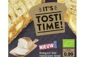 biologisch licht meergranen brood