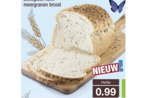 biologisch licht meergranen brood