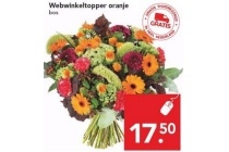 webwinkeltopper oranje