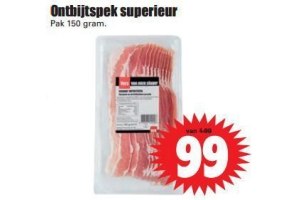 ontbijtspek superieur