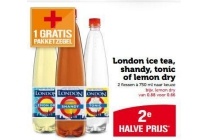 london ice tea shandy tonic of lemon dry