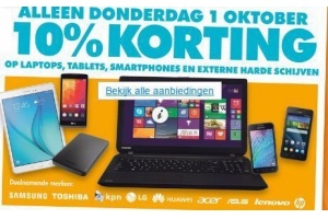 laptops tablets en harde schijven