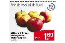 willem en drees biologische elstar appels