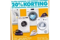 wasmachines drogers en strijkijzers