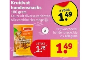 kruidvat hondensnacks