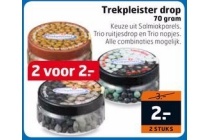 trekpleister drop