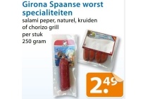 girona spaanse worst specialiteiten