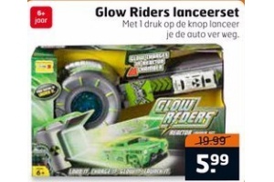 glow riders lanceerset