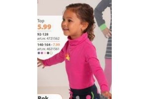 europe kids top roze