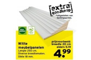 witte meubelpanelen