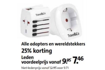 alle adapters en wereldstekkers