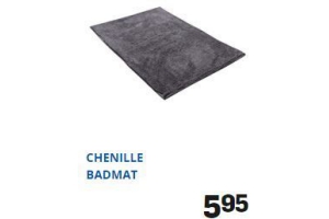chenille badmat