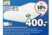 royal eastborn 200 springmatras