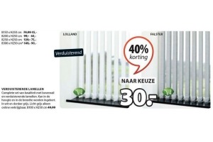 verduisterende lamellen