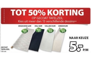 gecoat tafelzeil