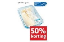 spar kabeljauwfilet