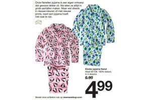 kinder pyjama flanel