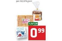 spar stroopwafel of sneeuwwafel