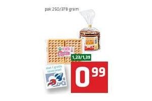 spar stroopwafel of sneeuwwafel