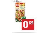 koopmans mix voor pizzabodem