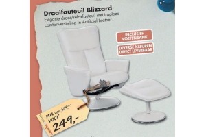 draaifauteuil blizzard