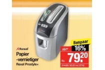 rexel prostyle papiervernietiger