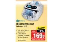 biljet telmachine safescan 2210