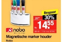 nobo magnetische marker houder