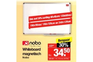 nobo magnetisch whiteboard