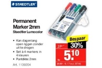 staedtler permanent marker